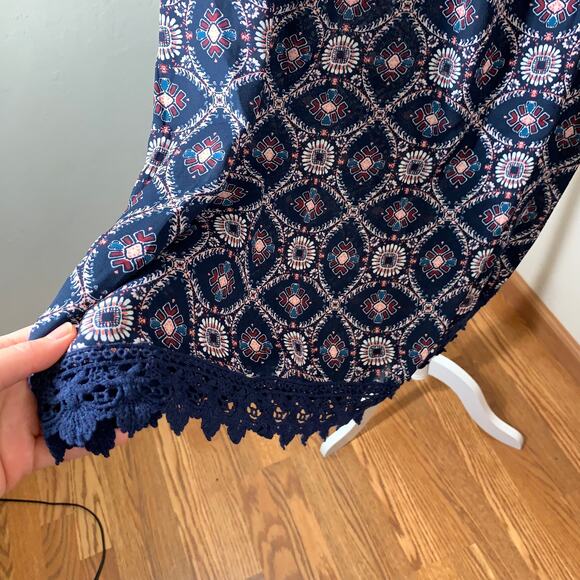 Blue Open shoulder dress size L - Picture 6 of 7